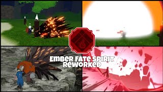 Ember Fate Spirit REWORKED  Showcase  Spawn location Shindo Life [upl. by Jorge255]