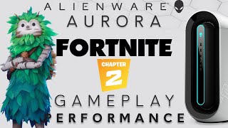 Aurora R9  Fortnite Chapter 2 on the AW 34 inch Curved Monitor [upl. by Sitarski]