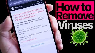 How to Remove iPhone Viruses malware amp Spam [upl. by Nyltak]