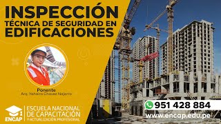 CURSO INSPECCIÓN TÉCNICA DE SEGURIDAD EN EDIFICACIONES ITSE  2024 [upl. by Swiercz]