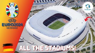 EURO 2024 Stadiums [upl. by Agan759]