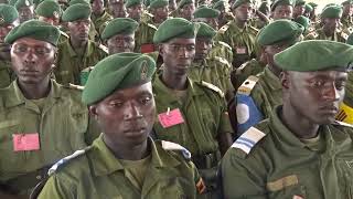 General Kainerugaba Lectures Officer Cadets On Servant Leadership [upl. by Thorley297]