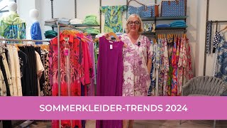 SommerkleiderTrends 2024 Bunte Looks für jeden Anlass [upl. by Notla]