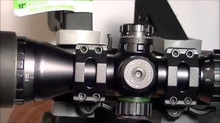 Ruger 10 22 UTG LeapersUTG 39x32 Compact CQB Bug Buster Scope Mounting and Level [upl. by Sadnac]