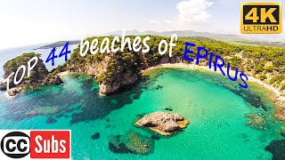 Epirus Greece 44 beaches [upl. by Zurc]