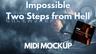 Impossible Two Steps from Hell  MIDI Mockup [upl. by Arinaid]