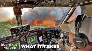 How Aerial Firefighter Pilots Are Trained  What It Takes [upl. by Macdermot]