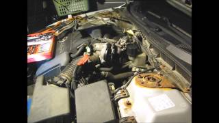 Mazda6 starter removal part 1 of 2 [upl. by Wiebmer]