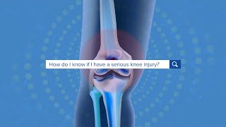 How to Tell if a Knee Injury is Serious  Yale Medicine Explains [upl. by Nallad]