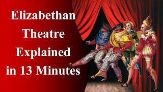 Elizabethan Theatre Explained in 13 Minutes [upl. by Nynnahs68]