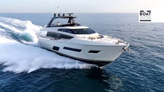 ITA FERRETTI YACHTS 780  Prova  The Boat Show [upl. by Eladal]