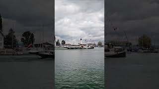 🚢 Dampfschiff Hohentwiel Romanshorn Lake Bodensee 🚢 travel Bodensee travelvlog [upl. by Asilehs]