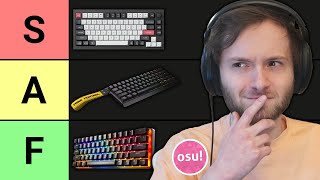 Ranking Every Rapid Trigger Keyboard for osu [upl. by Alyak628]