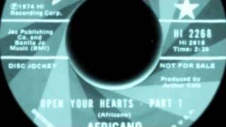 AFRICANO  Open your hearts Part 1 1974 HI [upl. by Regazzi]