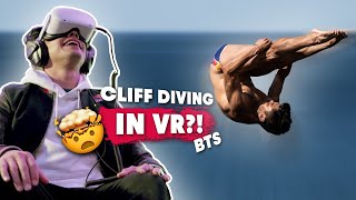 VR Cliff Dive MakingOf [upl. by Agnola596]