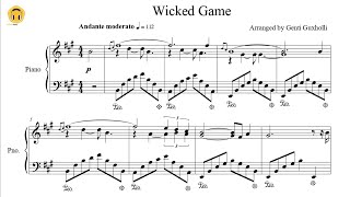 Wicked Game by Chris Isaak Piano SoloSheets [upl. by Anawak561]