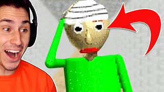 I FINALLY Saved Baldi From His Coma  Baldis Basics [upl. by Atinyl530]