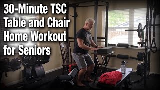 Timed Static Contraction Table and Chair Home Workout [upl. by Nahtanohj]