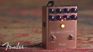 MTG Tube Distortion Demo  Effects Pedals  Fender [upl. by Ytinav917]