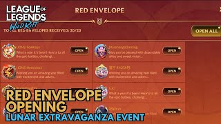 Red Envelope Opening  Lunar Extravaganza [upl. by Adnar]