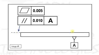 GDampT In Tamil 08  Flatness  Form  Geometric Characteristic Symbol  GDampT [upl. by Akeem]