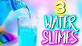 DIY Water Slime How To Make The Best Water Slime Recipe Jiggly Water Slime [upl. by Mailliwnhoj839]