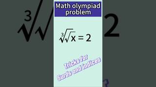 Tricks for olympiad problems youtubeshorts shorts olympiad math tricks [upl. by Llamaj506]