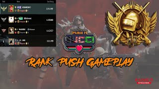 PUBG MOBILE  RANK PUSH TOP 1 [upl. by Animar950]