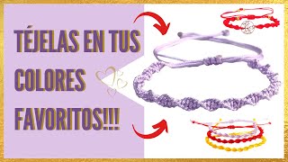 PULSERAS MACRAMÉ NUDOS ESPIRAL Fácil y Rápida en HILO CHINO [upl. by Ahsinan536]