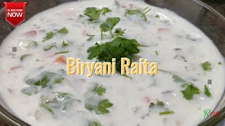 Biryani RaitaRaita for Biryani Vegetable Raita cucumber onion tomato Raita by Recipes with Riya [upl. by Sackey]