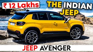 India की पहले 4x4 compact SUV   2022 Jeep Avenger 4x4 Compact SUV India Official Details [upl. by Eblehs]