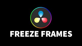 How To Add Freeze Frames  DaVinci Resolve 18 Tutorial [upl. by Anaele]