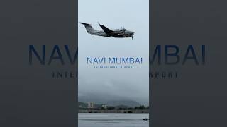 Navi Mumbai International Airport  ILS Testing Conducted navimumbaiinternationalairport mumbai [upl. by Biddle]