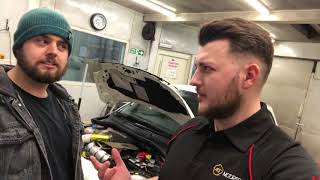 Abarth 595 Remap Stage 1 BHP Test [upl. by Ha]