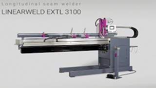 SCHNELLDORFER MIGMAG Welding LINEARWELD EXTL 3100 – longitudinal seam welding machine [upl. by Oberstone]