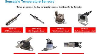 Sensata  Pressure Temperature Sensors amp Switches 101 — Allied Electronics amp Automation [upl. by Itsirhc]