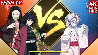 Giyu Tomioka vs Lower Rank 5 Rui Hardest AI  Demon Slayer  Kimetsu no Yaiba [upl. by Aicemat321]