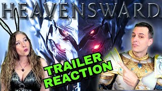 MMO Vets NEW to Final Fantasy XIV React to Heavensward Trailer [upl. by Oijimer]