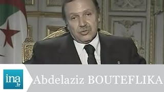 Abdelaziz Bouteflika et les Harkis  Archive INA [upl. by Aligna]