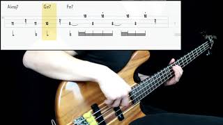 Earth Wind amp Fire  Reasons Bass Cover Play Along Tabs In Video [upl. by Lais]