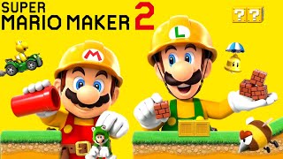 Super Mario Maker 2  Full Game 100 Walkthrough [upl. by Econah594]