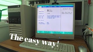 How to enter the BIOS on a Fujitsu Siemens Esprimo computer  The easy way [upl. by Pelmas]