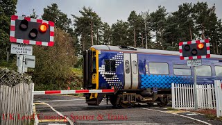 Bunchrew Level Crossing Highland [upl. by Hteazile]