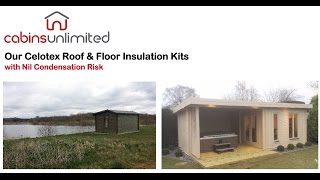 Cabins Unlimited  How To Fit Our Celotex Insulation Kits [upl. by Eile867]