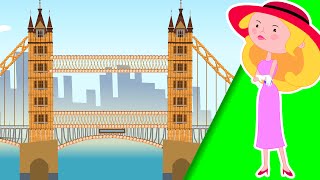 London Bridge Is Falling Down  Full Nursery Rhyme With Lyrics  Classic English Rhymes For Kids [upl. by Aratahc]