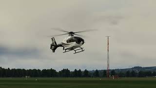 XPlane 12 HSF amp RotorSim Eurocopter EC135 or Airbus H135 Landing [upl. by Andersen703]