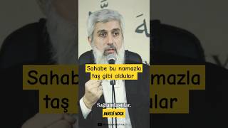 Sahabeyi TAŞ GİBİ yapan NAMAZ alparslankuytul video shorts [upl. by Ahsyekat93]