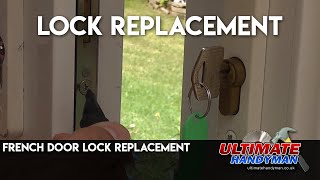 French door lock replacement [upl. by Gurl401]