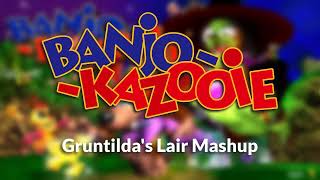 Banjo Kazooie Gruntildas Lair Mashup All Variations [upl. by Eibber213]