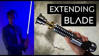 ObiWan Kenobi Lightsaber Build With Extending Blade [upl. by Agni]